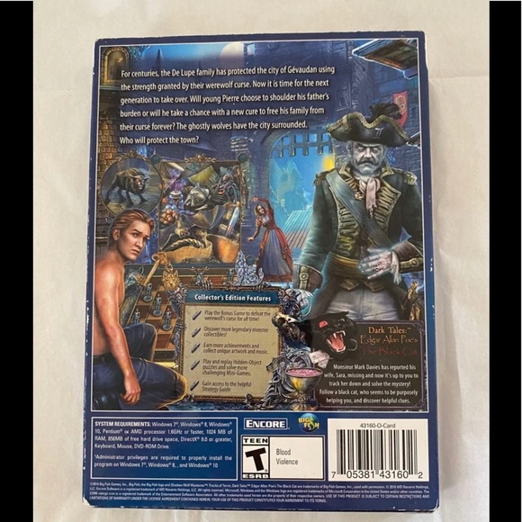 Shadow Wolf Mysteries Tracks Of Terror PC Game - Picture 3 of 4